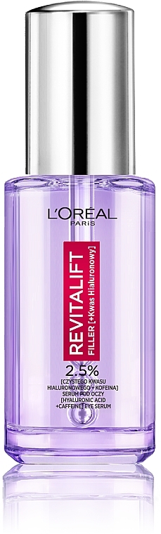 Eye Serum - L'Oreal Paris Revitalift Filler (ha) — photo N2