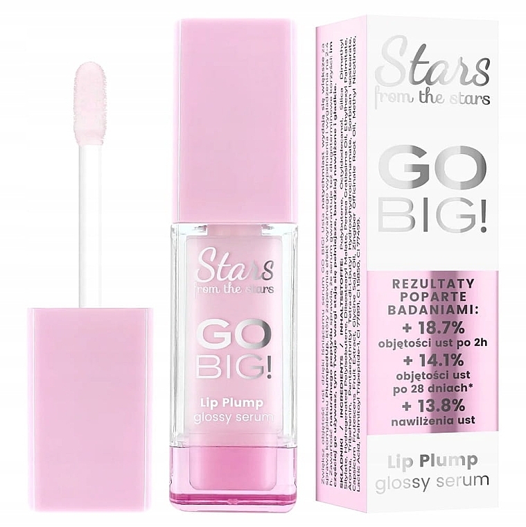 Stars from The Stars Go Big! Lip Plump Glossy Serum - Stars from The Stars Go Big! Lip PLump Glossy Serum  — photo N1