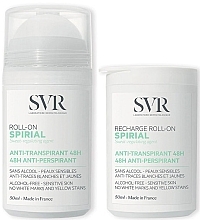 Fragrances, Perfumes, Cosmetics Set - Svr Spirial (deo/50ml + deo/refill/50ml)