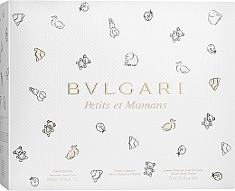 Fragrances, Perfumes, Cosmetics Bvlgari Petits et Mamans - Set (edt/100ml + b/lot/75ml + baby blanket)