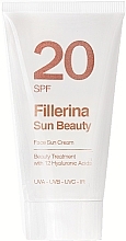 Fragrances, Perfumes, Cosmetics Face Sunscreen - Fillerina Sun Beauty Face Sun Cream SPF20