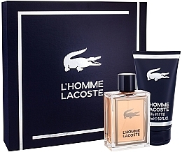 Fragrances, Perfumes, Cosmetics Lacoste L'Homme - Set (edt/100ml + sh/gel/150ml)