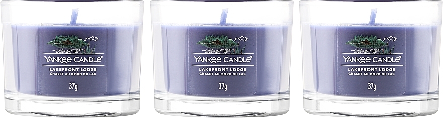 Set - Yankee Candle Lakefront Lodge (candle/3x37g) — photo N2