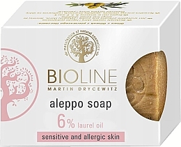 Fragrances, Perfumes, Cosmetics Aleppo Soap with 6% Laurel Oil - Bioline Aleppo Soap