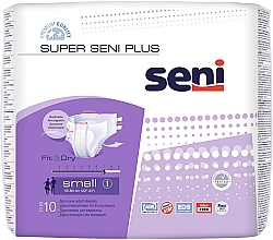 Fragrances, Perfumes, Cosmetics Super Seni Plus Adult Diapers, 55-80 cm - Seni Smal 1 Fit & Dry 