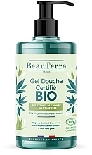 Fragrances, Perfumes, Cosmetics Hemp Extract & Aloe Vera Shower Gel - Beauterra Hemp Extract & Organic Aloe Vera Shower Gel