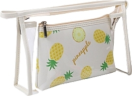 Makeup Bag 2in1 'Pineapple' - Ecarla — photo N1