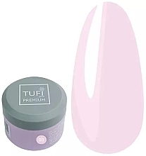 Nail Extension Gel - Tufi Profi Premium UV Gel 03 French Pink — photo N2