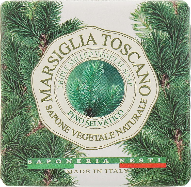 Natural Soap "Wild Pine" - Nesti Dante Marsiglia Toscano Pino Selvatico — photo N1