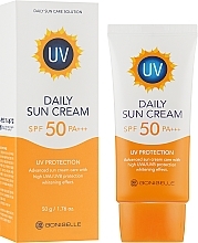 Fragrances, Perfumes, Cosmetics Moisturizing Sunscreen - Enough Bonibelle Daily Sun Cream SPF50+ PA+