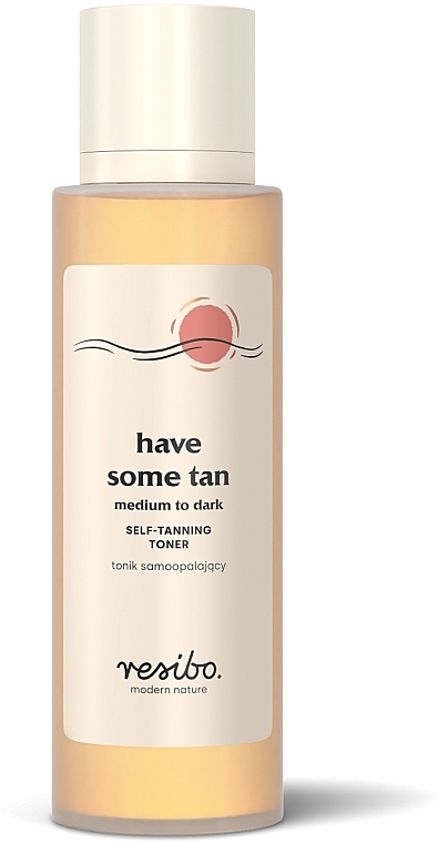 Hydrating Tanning Toner - Resibo Self-tanning Tonic Medium To Dark — photo N3