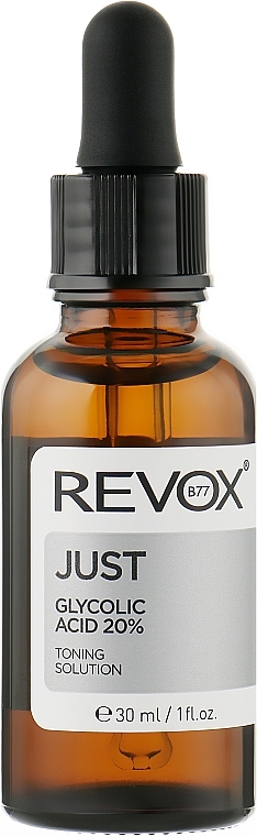 Glycolic Acid - Revox Just Glycolic Acid 20% Toning Solution — photo N1