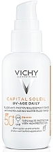 Fragrances, Perfumes, Cosmetics Anti-photoaging Face Weightless Sunscreen Fluid with a Universal Tinting Pigment, SPF 50+ - Vichy Capital Soleil UV-Age Daily