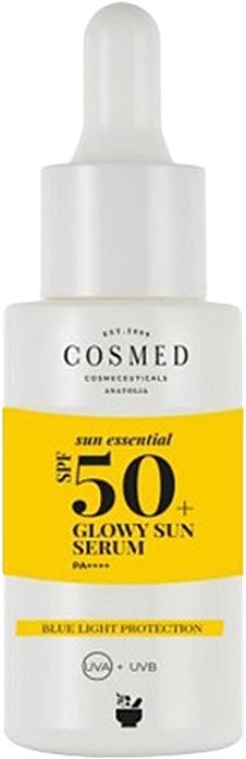 Sunscreen Face Serum - Cosmed Sun Essential SPF50 Glowy Sun Serum — photo N1