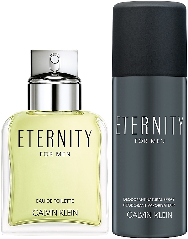 Calvin Klein Eternity For Men - キット (edt/100ml + deo/150ml)	 — photo N1