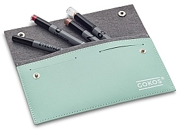 Peppermint Makeup Bag - Gokos Wallet Leather — photo N2