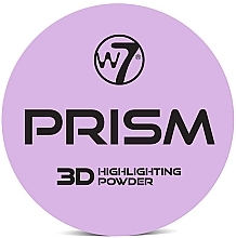 Fragrances, Perfumes, Cosmetics Face Highlighter - W7 Prism 3D Highlighting Powder