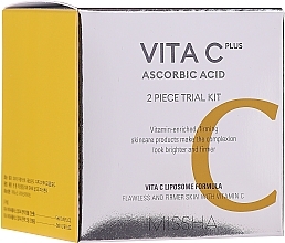 Fragrances, Perfumes, Cosmetics Set - Missha Vita C Plus Ascorbic Acid (ser/5ml + cr/5ml)