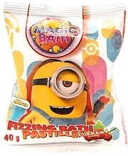 Sparkling Bath Bomb "Minions", cranberry - EP Line Minions Fizzing Bath Pastille — photo N2