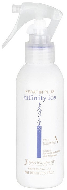 Straightening Keratin for Blonde Hair - Jean Paul Myne Keratin Plus Infinity Ice — photo N1