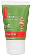 Strawberry Hand Cream - Be Organic Hand Cream Strawberry — photo N1