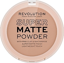 Matte Powder - Makeup Revolution Super Matte Pressed Powder — photo N2