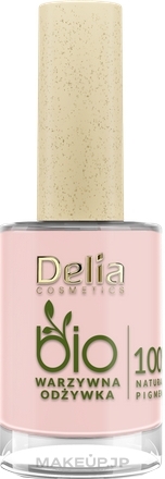 Strengthening Beet Nail Conditioner "Bio" - Delia Cosmetics Bio Nail Vegetable Conditioner — photo 11 ml