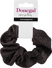 Fragrances, Perfumes, Cosmetics Hair Tie FA-5740, brown with lurex - Donegal