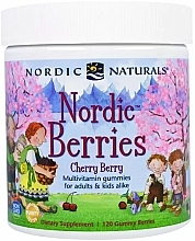 Multivitamin Cherry Berry Dietary Supplement - Nordic Naturals Multivitamin Berries — photo N1