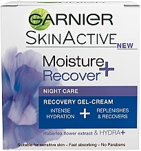 Fragrances, Perfumes, Cosmetics Night Face Gel - Garnier SkinActive Moisture+ Restore Night Care