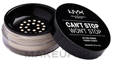 Face Powder - NYX Professional Makeup Can't Stop Won't Stop Setting Powder — photo Light