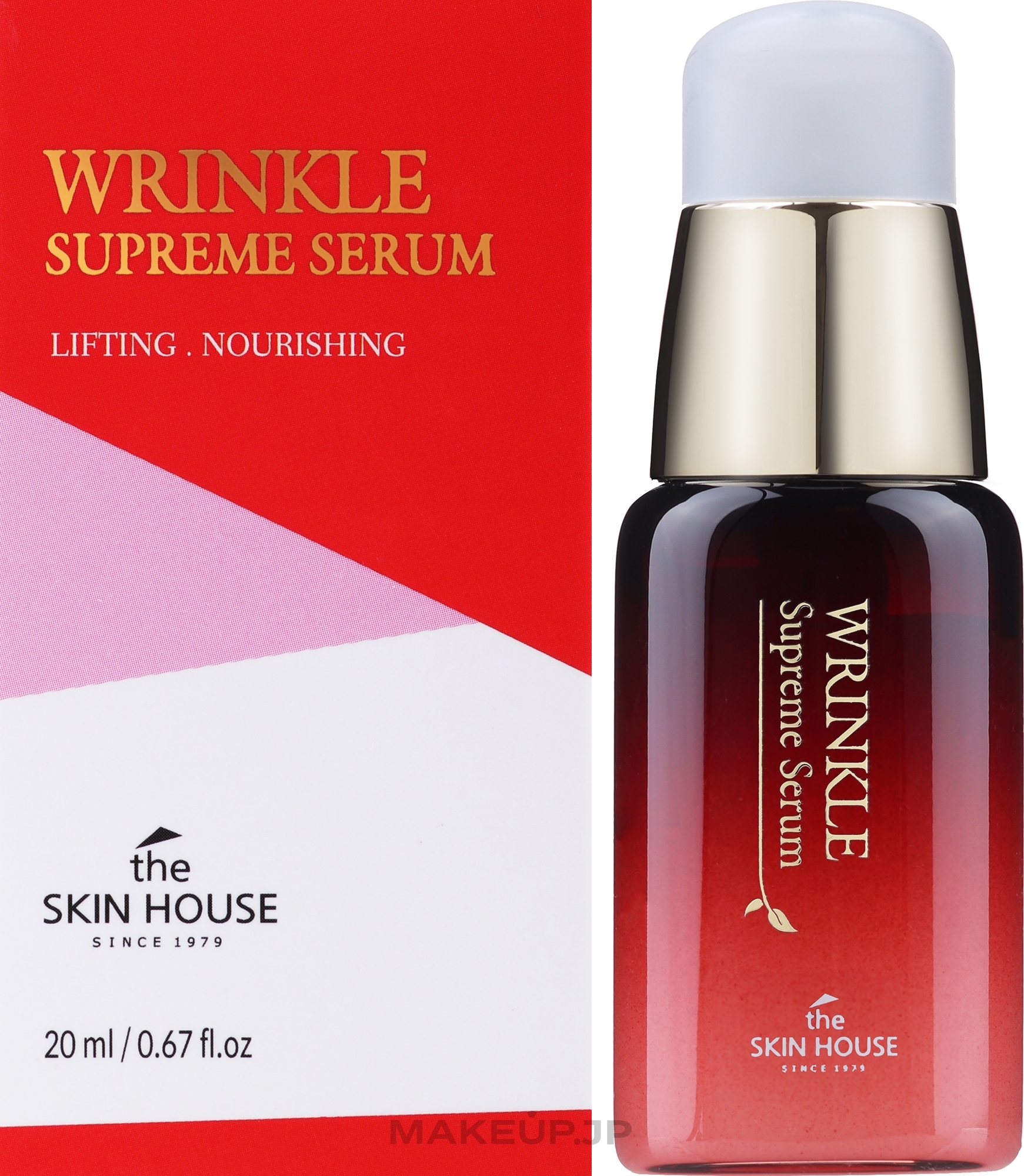 Nourishing Ginseng Serum - The Skin House Wrinkle Supreme Serum — photo 20 ml