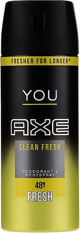 Deodorant-Spray - Axe You Clean Fresh Deodorant Spray — photo N1