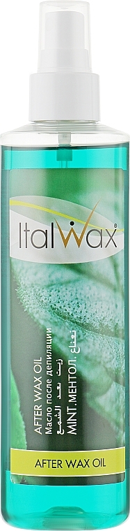 Post-Depilation Oil "Menthol" - ItalWax — photo N1