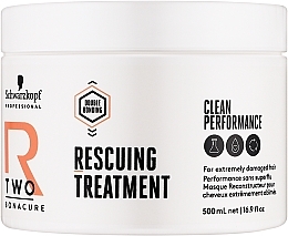 Fragrances, Perfumes, Cosmetics Mask for Damaged Hair - Schwarzkopf Professional Bonacure R-TWO Rescuing Treatment