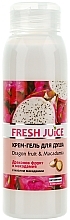 Fragrances, Perfumes, Cosmetics Shower Cream-Gel "Dragon Fruit and Macadamia" - Fresh Juice Energy Mix Dragon Fruit & Macadamia