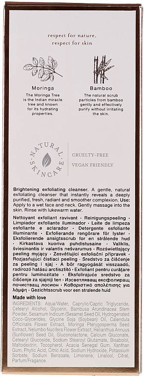 Brightening Moringa & Bamboo Face Peeling - Rituals The Ritual Of Namaste Purify Skin Brightening Face Exfoliator — photo N2