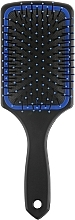 Fragrances, Perfumes, Cosmetics Hair Brush, black and blue - Nuvi Antistatic