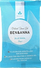 Blue Basil Set - Ben & Anna Blue Basil Shower Gel Flakes — photo N2