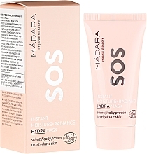 Face Mask "Hydration and Glow" - Madara Cosmetics SOS Instant Moisture+Radiance Hydra Mask — photo N2