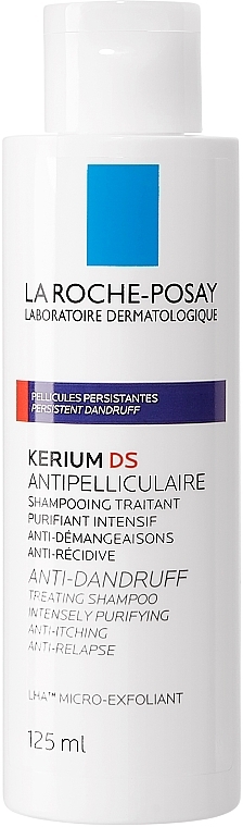 Intensive Anti-Dandruff Shampoo - La Roche-Posay Kerium DS Anti Dandruff Intensive Treatment Shampoo — photo N1
