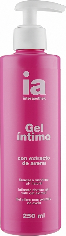 Intimate Wash Gel with Oat Extract - Interapothek Gel Intimo — photo N1