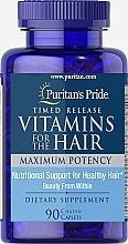 Fragrances, Perfumes, Cosmetics Vitamin Hair Complex - Puritan's Pride Time Release Vitamins for the Hair