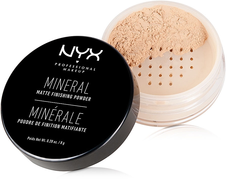Mineral Setting Powder - NYX Professional Makeup Mineral Matte Finishing Powder — photo N1
