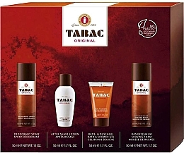 Set - Tabac Gentle Men's Care (spray/50ml + ash/lot/50ml + sh/gel/50ml + sh/foam/50ml) — photo N1