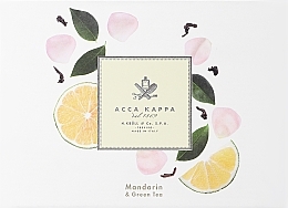 Fragrances, Perfumes, Cosmetics Acca Kappa Mandarin & Green Tea - Set (edp/50 ml + soap/150 g)