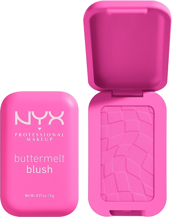 Powder Blush - NYX Professional Makeup Buttermelt High-Pigment Powder Blush — photo N8