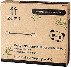 Fragrances, Perfumes, Cosmetics Bamboo Cotton Swabs - Zuzii Bamboo Cotton Buds