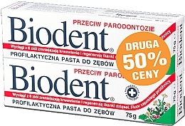 Fragrances, Perfumes, Cosmetics Set - Biodent (2xtoothpaste)