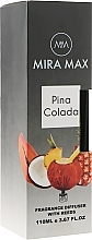 Fragrances, Perfumes, Cosmetics Reed Diffuser - Mira Max Pina Colada Fragrance Diffuser With Reeds